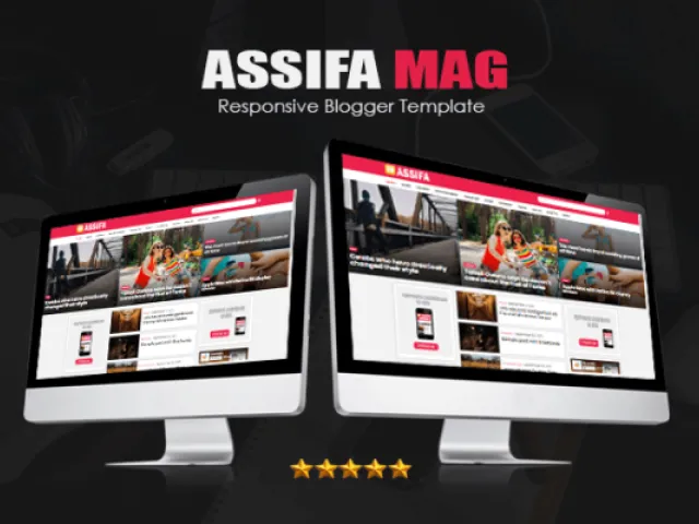 Assifa Mag Responsive Blogger Template