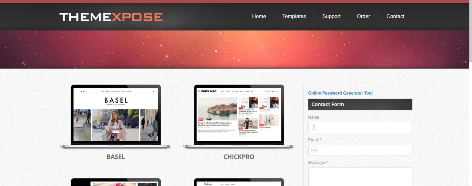 Blogzar Responsive Blogger Template