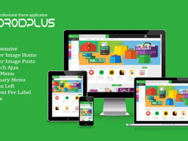 Droidplus Responsive Blogger Template