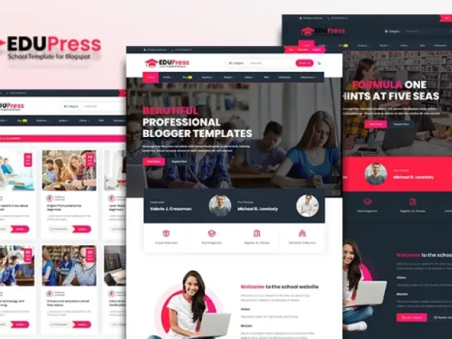 EduPress - School & Education Blogger Template