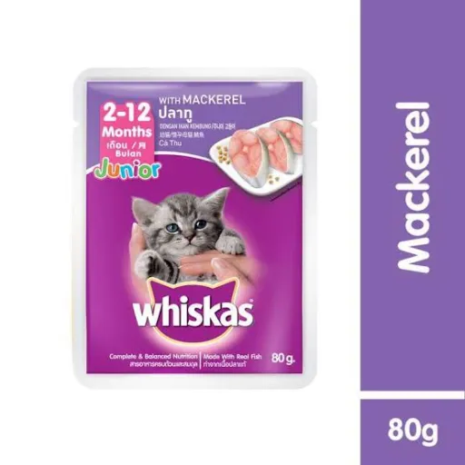 Whiskas Wet Food Pouch Kitten