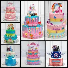 Caketart Susun Fullcok + Karakter