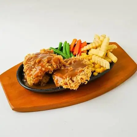 Steak Ayam Crispy