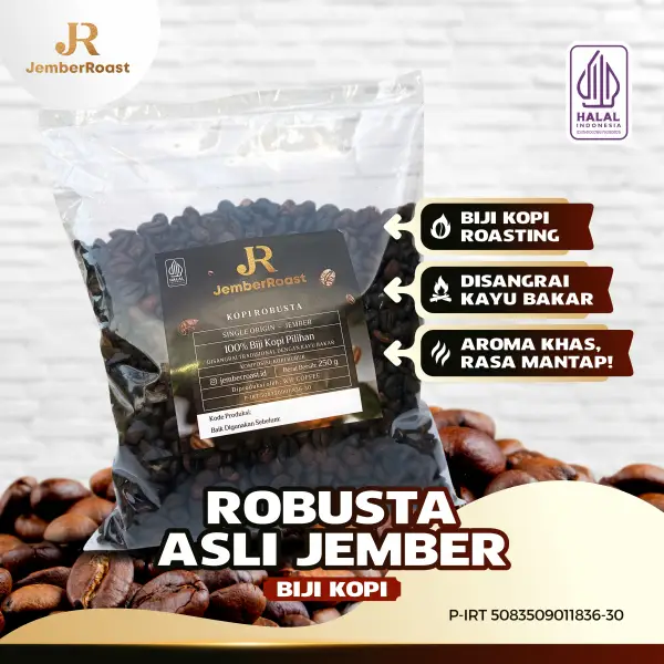 Kopi robusta murni sukorambi, Jember