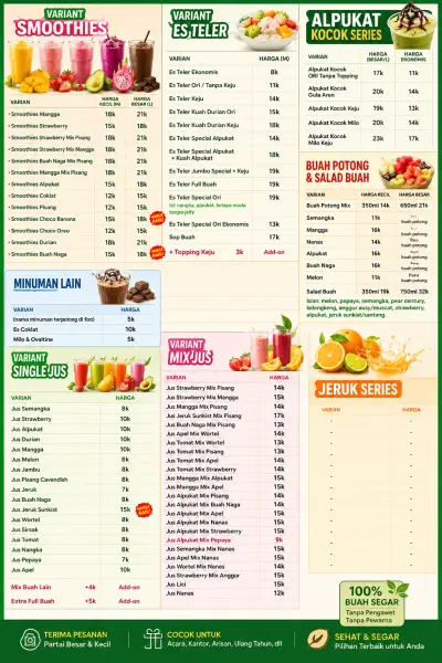Aneka Minuman Ueeenak  DEPAN IAIN JEMBER