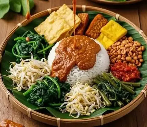 Sarapan Pagi Nasi Pecek Mbak Jum Karangsono